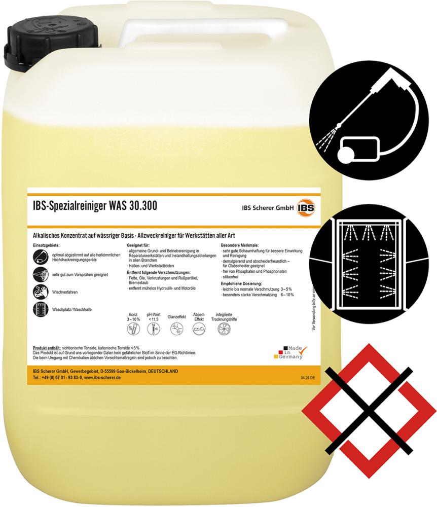 IBS-Spezialreiniger WAS 30.300 20L (Werkstattreiniger) Produktbild img1 L