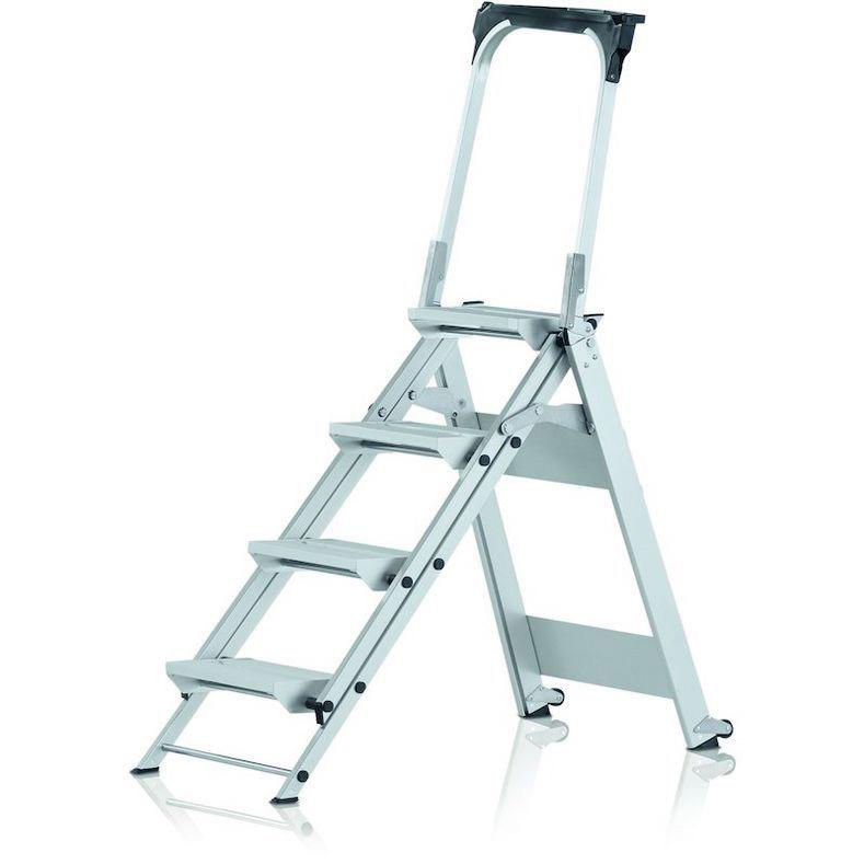 Sicherheitstreppe Plazastep P 4 Stufen Plattformhöhe 0, 66 m Arbeitshöhe 2, 65 ZARGES Produktbild img1 L