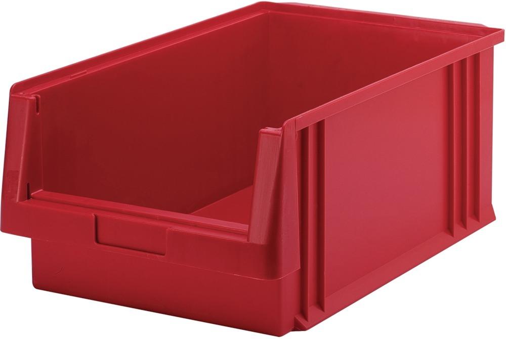 LA-KA-PE Sichtlagerkasten PLK 1 B315xT500xH200mm rot Produktbild img1 L