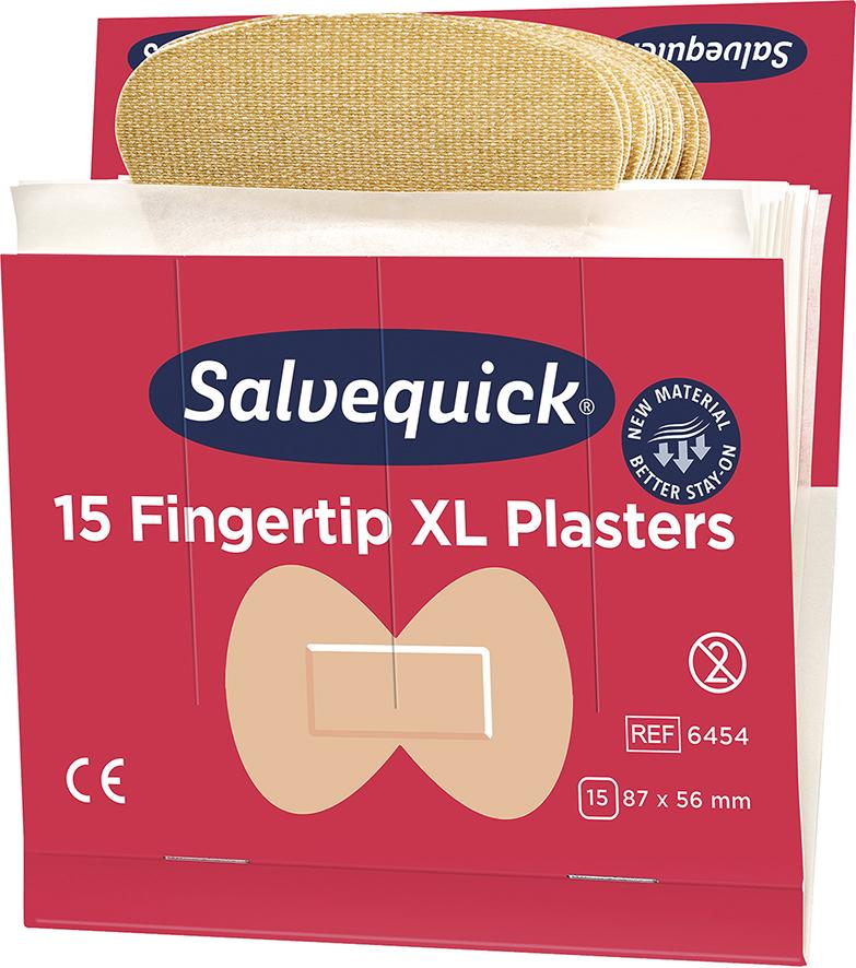 Salvequick Nachf.6x15Pfl.Fingerspitzen extra groß Produktbild img1 L