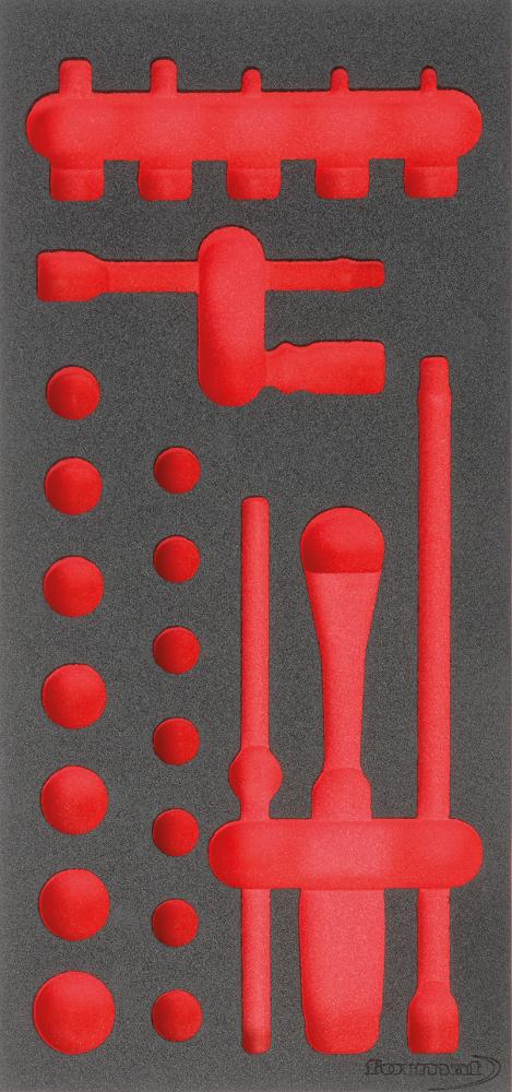 Werkzeugmodul 1/3 leer Steckschlüssel 3/8" FORMAT Produktbild img1 L