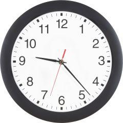 Quarz-Wanduhr D 300 mm Gehäuse sw, Zahlen Mobatime Produktbild img1 L