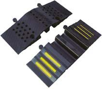 Schlauch-, Kabelbrücke B830xT300xH90 mm schwarz Produktbild img1 L