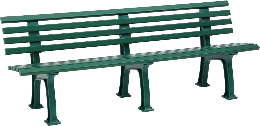 Gartenbank JUIST 4-Sitzer Länge 2000 mm grün Blome Produktbild img1 L