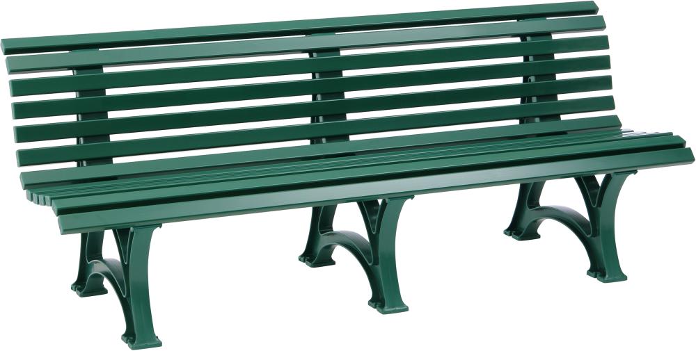 Gartenbank BORKUM 4-Sitzer Länge 2000 mm grün Blome Produktbild img1 L