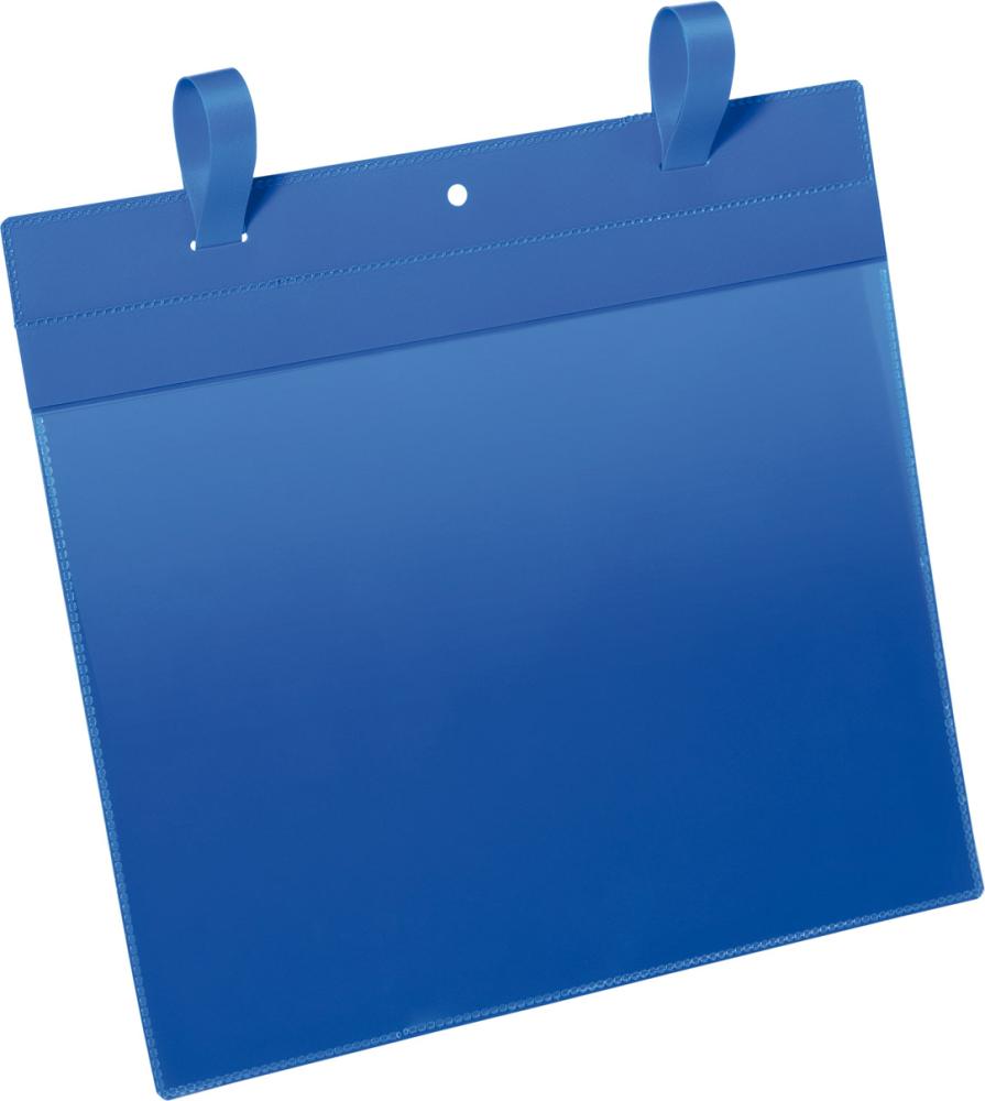 Dokumententasche B210xH297 mm A4 quer blau mit Lasche VE 50 Stück Produktbild img1 L