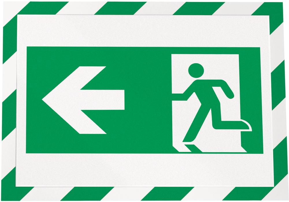 Magnetrahmen SECURITY A4 DURAFRAME grün/weiß Produktbild img1 L