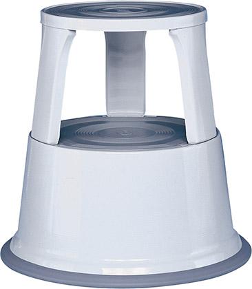 Rollhocker Metall lichtgrau Produktbild img1 L