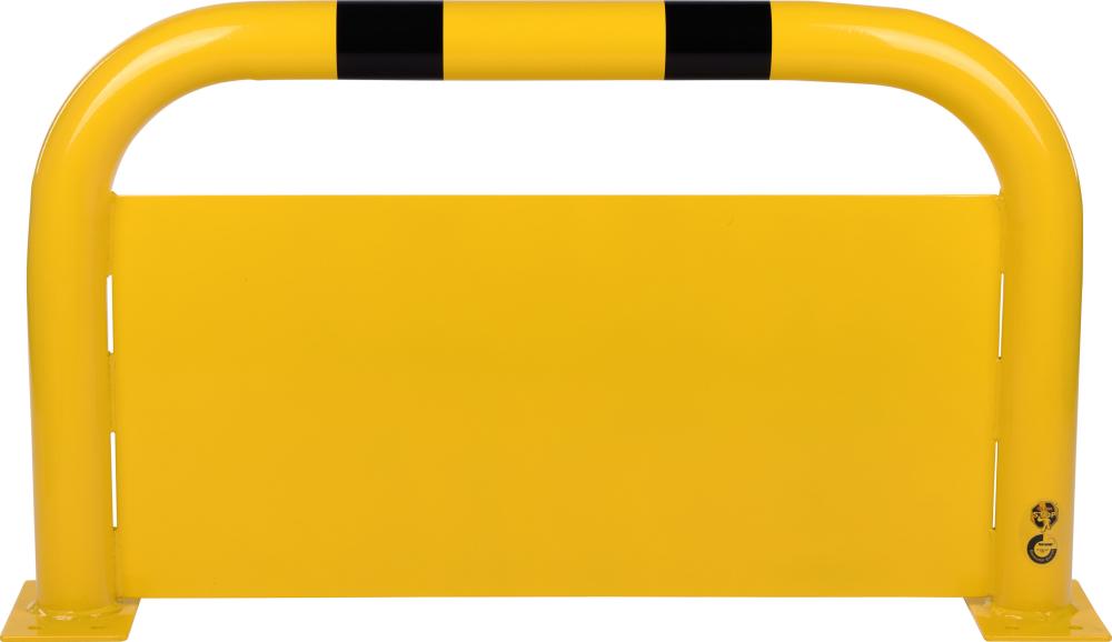 Rammschutzbügel B1000xH600 mm gelb/schwarz Stahl beschichtet Produktbild img1 L