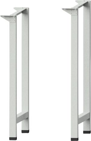 Werkbankfuß RAL 7035 für Abeitshöhe 840/850mm für Plattentiefe 700 mm Produktbild img1 L