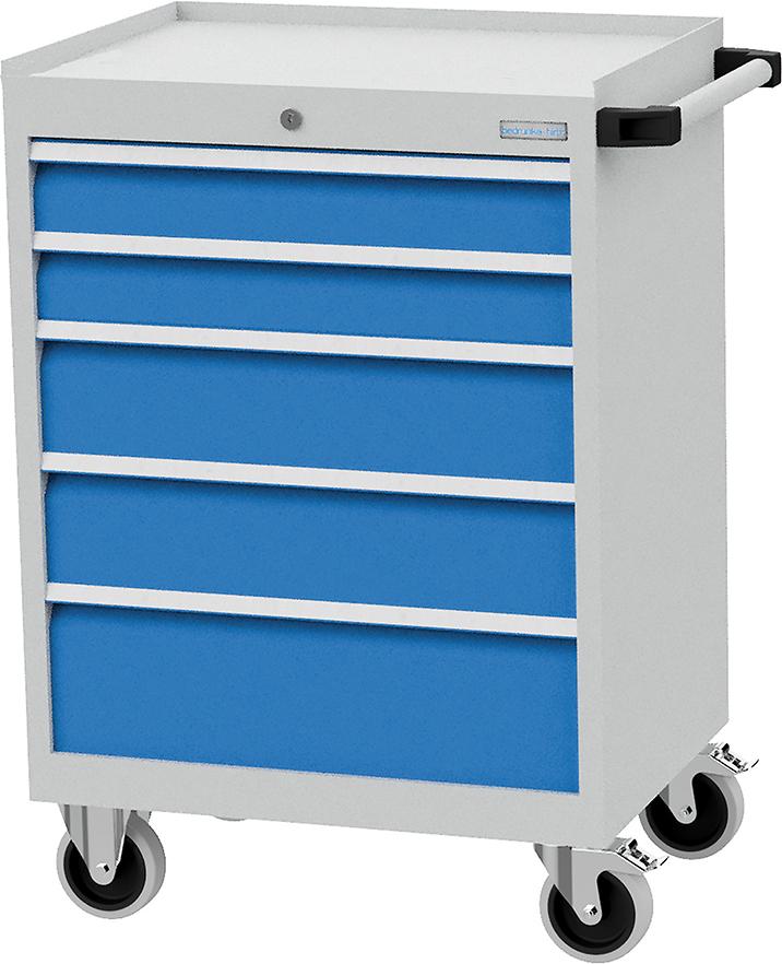Schubladenschrank mobil R 24-16 mit 5 Schubladen Produktbild img1 L