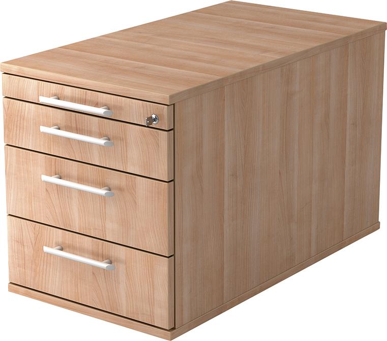 Rollcontainer TC30 42,8x80x51,2 cm Nussbaum Produktbild img1 L