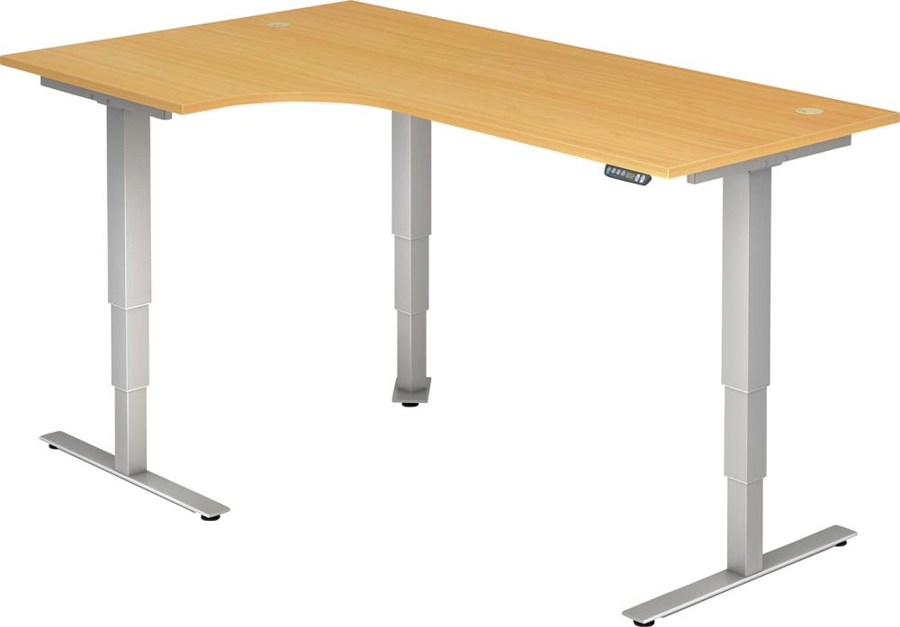 Schreibtisch Buche von 620 - 1270 mm Produktbild img1 L