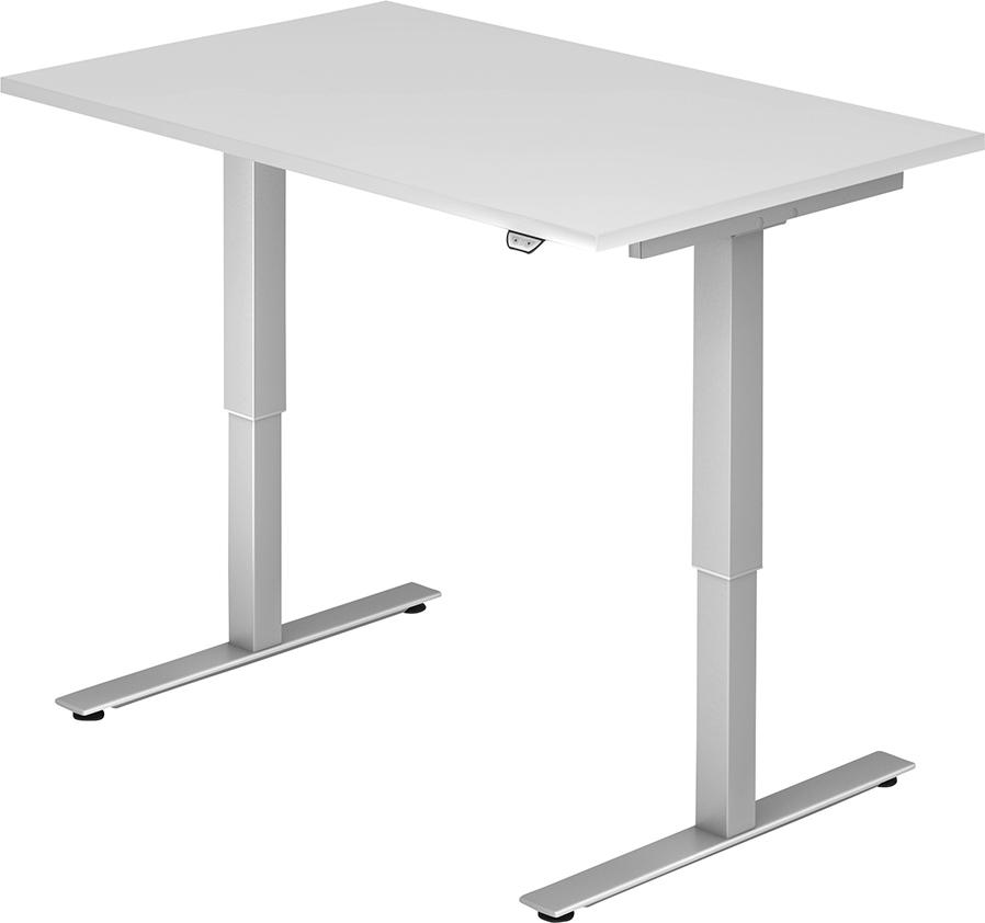 Schreibtisch XMST 12 1200x800 Weiß/silber Produktbild img1 L