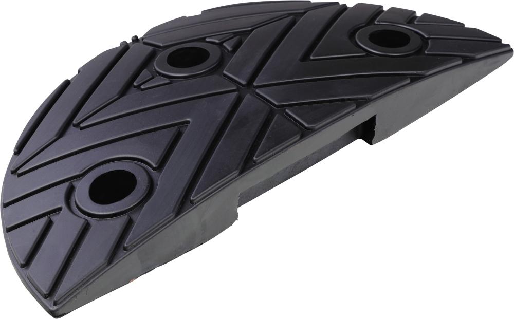 Fahrbahnschwelle Endstück schwarz B250xT420xH70 mm Produktbild img1 L