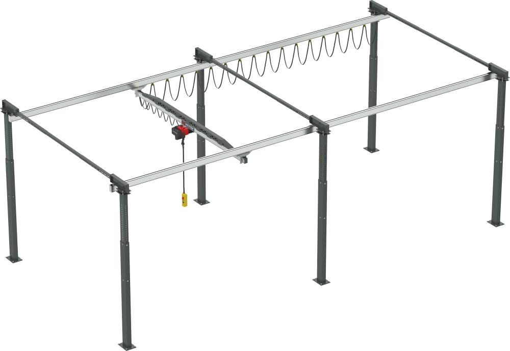 Portalkransystem ErgoLine TF 500kg, Breite 5, 42m, Gesamtlänge 10, 0m Produktbild img1 L