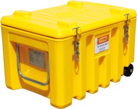 Werkzeugbox CEMbox 150 l B800xT600xH530 mm grau/orange Trolly Produktbild