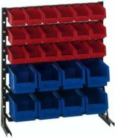 Sichtlagerkasten-Regal