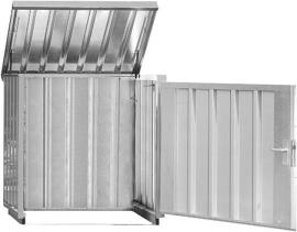 Magazinbox verzinkt, ohne Fußboden