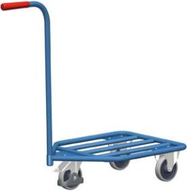 Griffroller mit Stahlrohr- oder Holzplattform, 3 Rollen