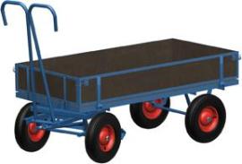 Hand-Pritschenwagen mit Bordwand