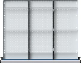 Schubladeneinteilungssatz für Schubladen 750 x 600 mm