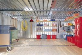 Materialcontainer MC-Kombination verzinkt, Bausatz ohne Boden