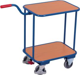 Griffroller, mit 2 Holzplattformen, 4 Rollen