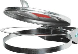 Abfallsammler verzinkt Metall-Deckel VAR Produktbild