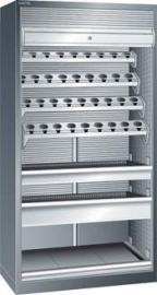 Rolladenschrank B1038xT691xH1950mm 54x27 E RAL 5012 40 Halter HSK 63 Produktbild