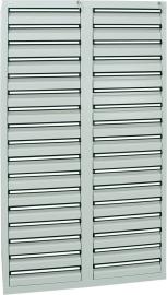 Schubladenschrank mit kugelgeführten Auszügen