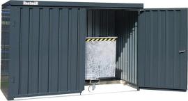 Materialcontainer MC, verzinkt, Bausatz ohne Boden