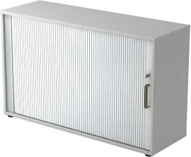 Rolladenschrank 120x40x74,8cm Grau/Silber Produktbild