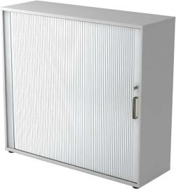 Rolladenschrank 120x40x1100cm Grau/Silber Produktbild