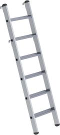Alu-Regalleiter 6 Stufen, einhängbar Leiterlänge 1,69 m Arbeitshöhe bis 2,80 m Produktbild