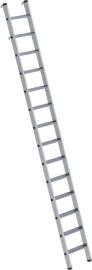 Alu-Regalleiter 14 Stufen, einhängbar Leiterlänge 3,69 m Arbeitshöhe bis 4,80 m Produktbild