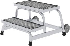 Arbeitspodest, einseitig begehbar, fahrbar