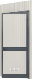 Paneel mit Türe DIN r. B1150xT60xH2600 mm Selbstbauhaus SmartUnit Produktbild