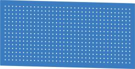 Lochwand Systemaufbau B 1500mm Höhe 400mm RAL 5012 Produktbild