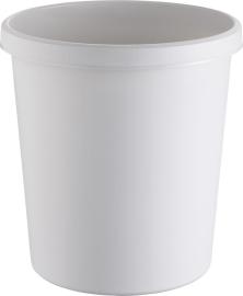 Papierkorb 30 l 405 mm lichtgrau helit Produktbild