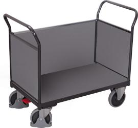 Dreiwandwagen mit Holz RAL 7016 sw-700.302/AG Produktbild