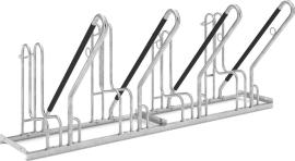 Fahrrad-Anlehnparker einseitig, verzinkt L 2000 mm, 4 Plätze Produktbild