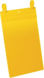 Dokumententasche B210xH297 mm A4 hoch gelb mit Lasche VE 50 Stück Produktbild