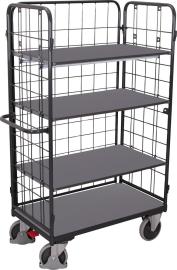 Etagenwagen hoch RAL 7016 sw-800.304/AG Produktbild