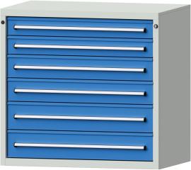 Schubladenschrank, Zentralverschluss mit DOM®-Wechselzylinder