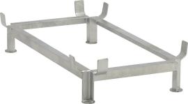 Stahlfußgestell für Rechteckbehälter