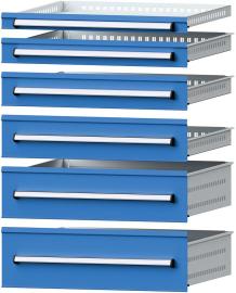 Anke Schublade B600xT600mm FH330mm RAL 5012 Traglast 200kg Produktbild