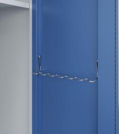 Handtuchhalter Metall für Serie Classic für die Türinnenseite Mehrpreis pro Tür 400mm Produktbild