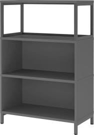 Regal FlexWall VFW38 B800xT400xH1180 mm 3 OH mit Sockel graphit Produktbild