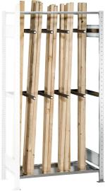 Langgut-Anbauregal 2000x1000x500 SCHULTE Lagertechnik Produktbild